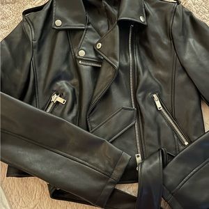 Leather jacket